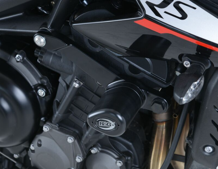 Краш тапи R&amp;G RACING Aero Crash Protectors Black Triumph Street Triple 765 17-25 / 660 17-21_6